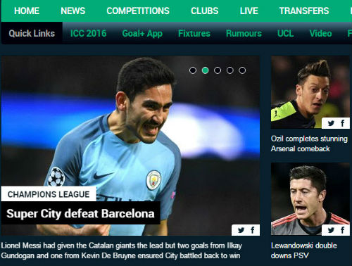 Báo chí thế giới: "Siêu Man City" nhấn chìm Barca Báo chí thế giới: "Siêu Man City" nhấn chìm Barca