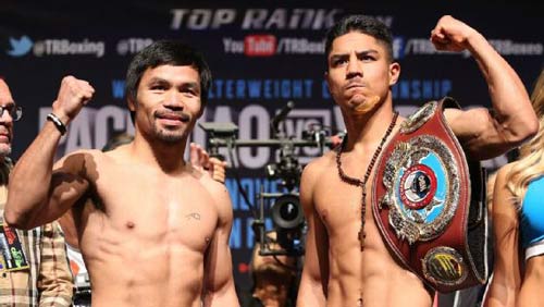 Trước trận Pacquiao – Vargas: Vì tình yêu và vì tiền - 1