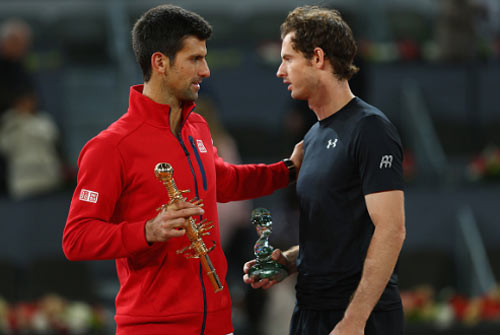 Tin thể thao 8/11: "Murray toàn diện hơn Djokovic" Tin thể thao 8/11: "Murray toàn diện hơn Djokovic"