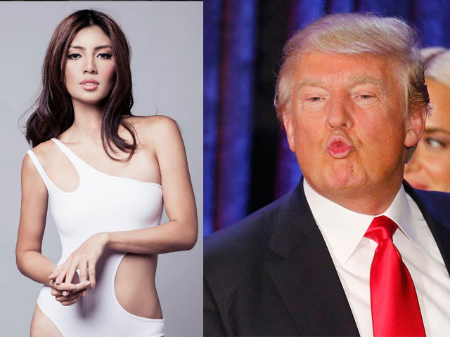 Nhan sắc gợi cảm của á hậu muốn làm việc cho ông Trump Nhan sắc gợi cảm của á hậu muốn làm việc cho ông Trump