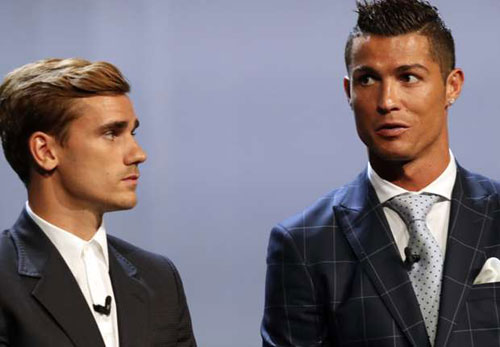 Ronaldo: “Griezmann nói ghét tôi” Ronaldo: “Griezmann nói ghét tôi”