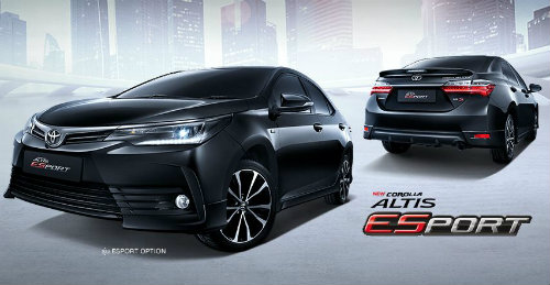 2017 Toyota Corolla Altis ESport giá 597 triệu đồng lên kệ 2017 Toyota Corolla Altis ESport giá 597 triệu đồng lên kệ