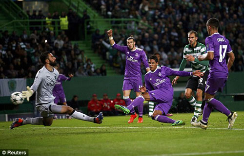 Sporting Lisbon – Real Madrid: Cú đánh đầu đẳng cấp - 1