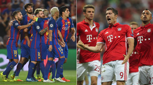 Cúp C1: Hồi hộp vì Bayern - Barca và những trận kinh điển Cúp C1: Hồi hộp vì Bayern - Barca và những trận kinh điển