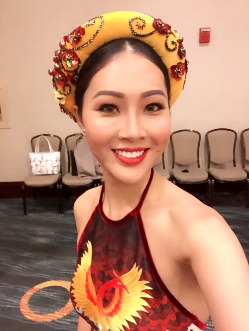 Hoa khôi Diệu Ngọc được khen khi thi tài năng Miss World - 4