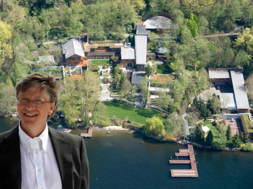 Sự thật ít ai biết về biệt thự triệu đô của tỷ phú Bill Gates