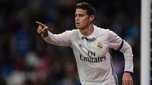 Real Madrid: James chờ nối gót Rô béo, Nistelrooy Real Madrid: James chờ nối gót Rô béo, Nistelrooy