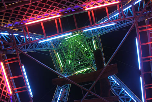 Dân dựng "tháp Eiffel" cao 34m độc nhất vô nhị đón Noel, dung thap eiffel, thap eiffel, thap, noel, don noel, tin tức việt nam, tin viet nam, tin trong ngày, tin tức 24h, tin tức, tin an ninh, tin tức trong ngày