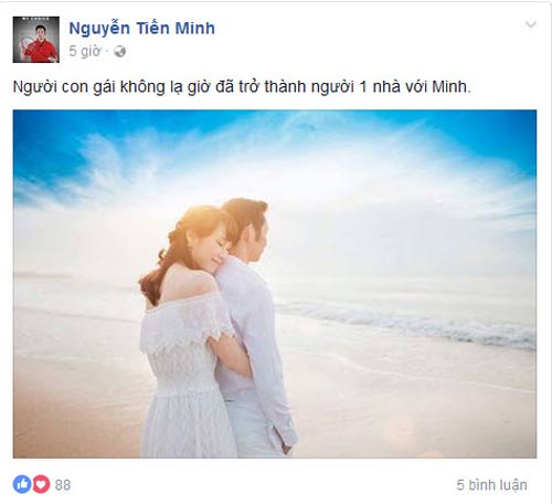 Cặp đôi cầu lông số 1 VN Tiến Minh – Vũ Trang nên duyên vợ chồng Cặp đôi cầu lông số 1 VN Tiến Minh – Vũ Trang nên duyên vợ chồng