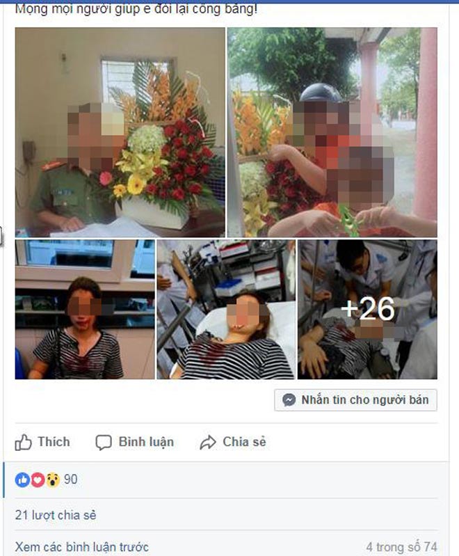 Sự thật cô gái bị công an đánh vì từ chối tình cảm Sự thật cô gái bị công an đánh vì từ chối tình cảm