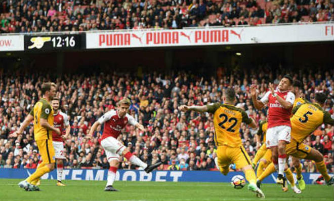 Arsenal - Brighton: Bàng hoàng với 2 "quả đạn pháo" Arsenal - Brighton: Bàng hoàng với 2 "quả đạn pháo"