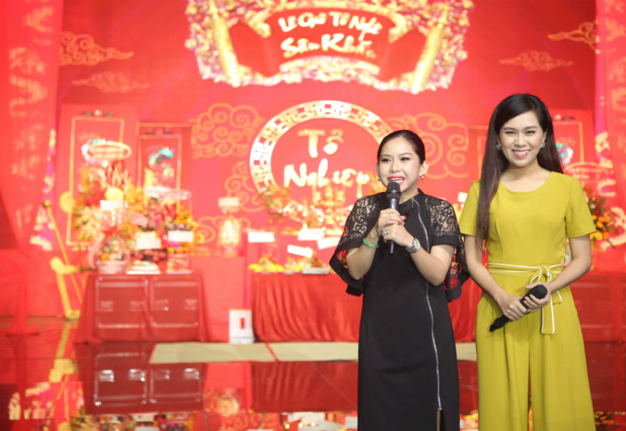 Hoa hậu Đỗ Mỹ Linh xin Tổ ban lộc ở cuộc thi Hoa hậu Thế giới - 15