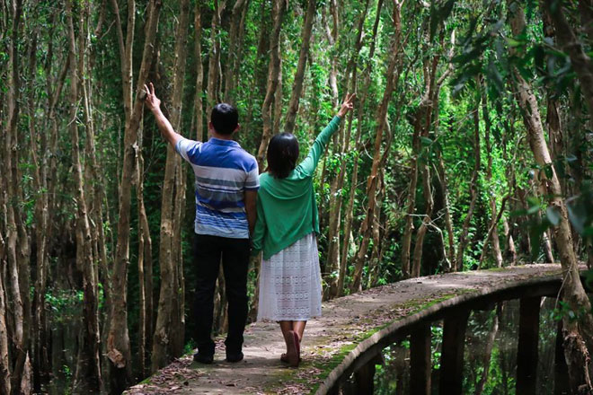 Có một "thiên đường" xanh mướt, yên bình ở làng nổi Tân Lập - 4