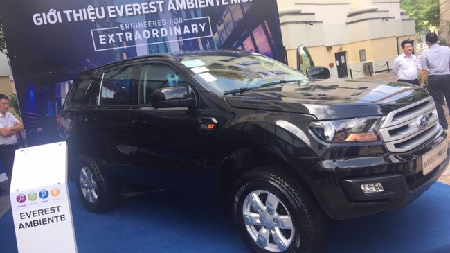 Ford Everest sắp thêm bản số sàn ở Việt Nam, giá dưới 1 tỷ Ford Everest sắp thêm bản số sàn ở Việt Nam, giá dưới 1 tỷ