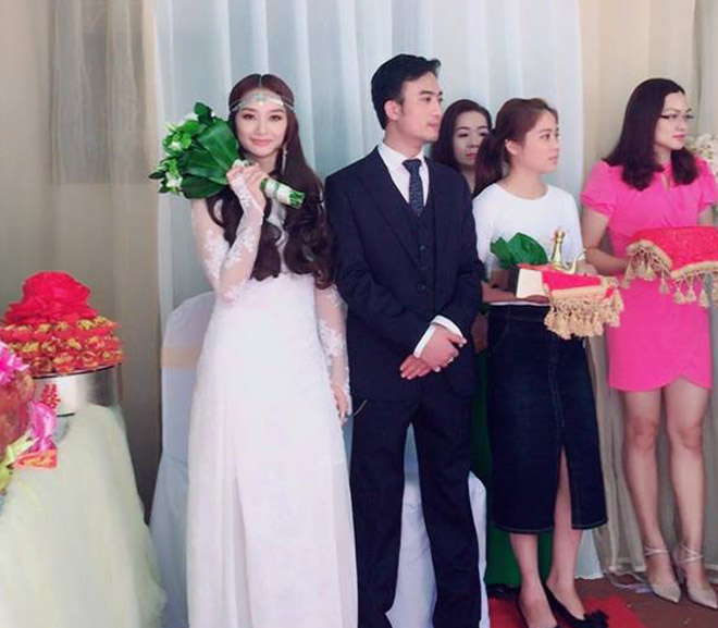 Trai đẹp &#34;Người phán xử&#34; đính hôn với cô dâu xinh như hot girl - 4