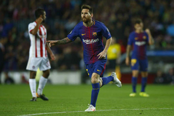 Ronaldo gọi, Messi trả lời: "Húc" đổ mốc 100 bàn cúp châu Âu Ronaldo gọi, Messi trả lời: "Húc" đổ mốc 100 bàn cúp châu Âu