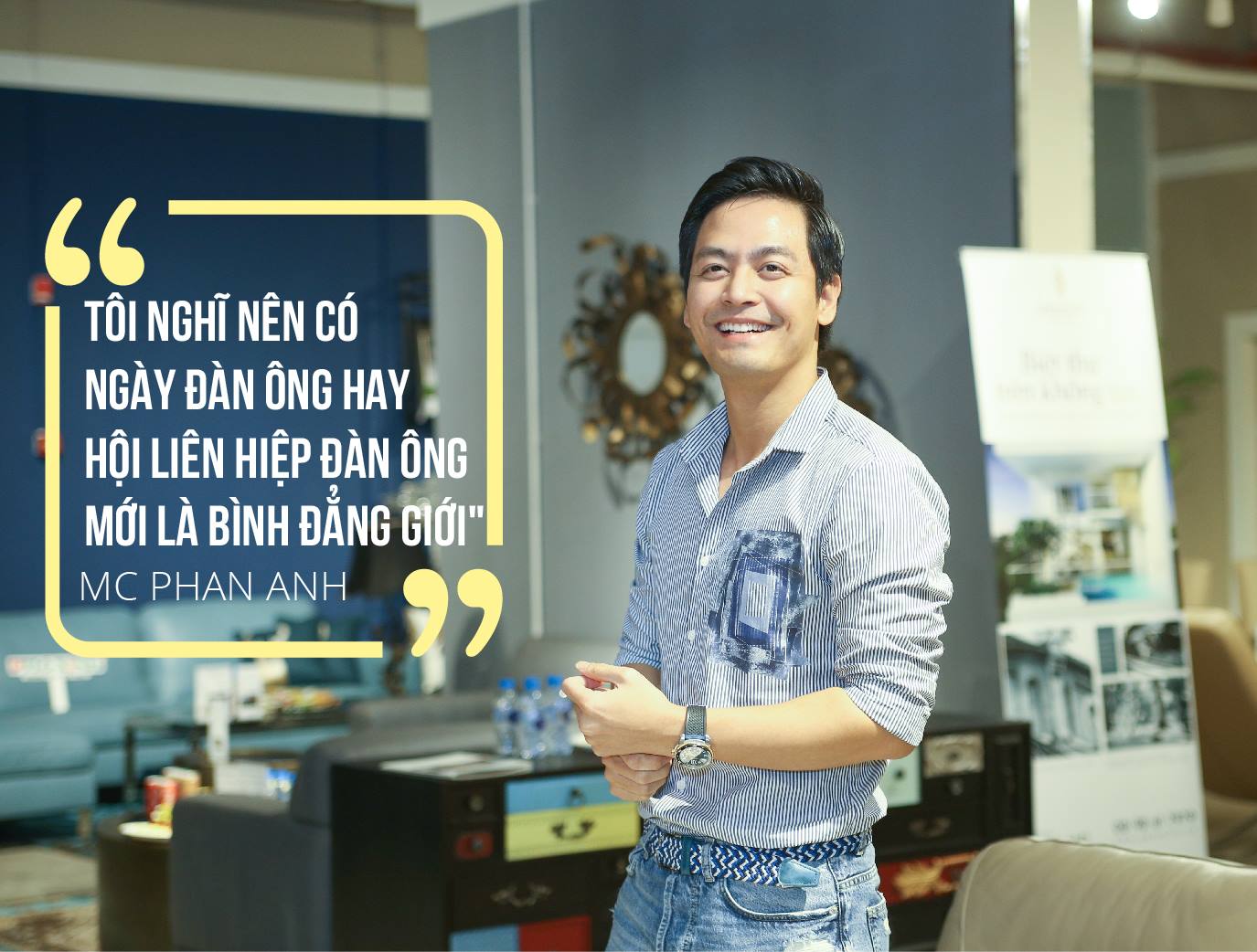 MC Phan Anh: Hàng triệu đàn ông Việt Nam vẫn đang bị "bạo hành" MC Phan Anh: Hàng triệu đàn ông Việt Nam vẫn đang bị "bạo hành"