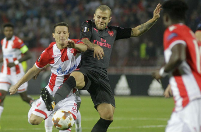 Crvena Zvezda - Arsenal: Siêu phẩm đẹp mắt, chiến quả khó nhọc Crvena Zvezda - Arsenal: Siêu phẩm đẹp mắt, chiến quả khó nhọc