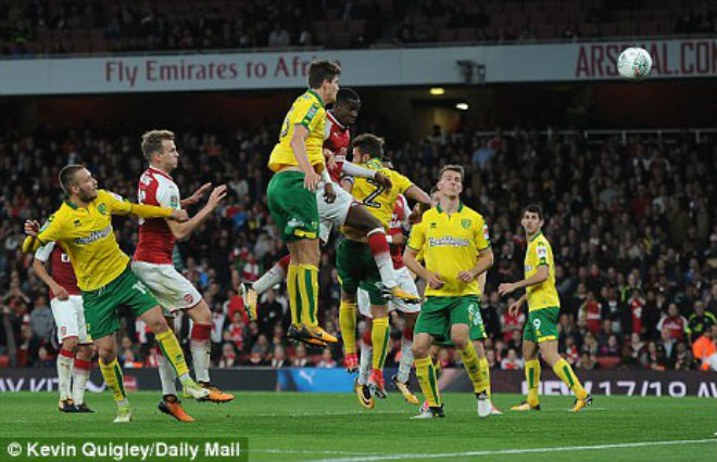 Arsenal - Norwich: 120 phút ngược dòng nghẹt thở (vòng 4 League Cup) Arsenal - Norwich: 120 phút ngược dòng nghẹt thở (vòng 4 League Cup)
