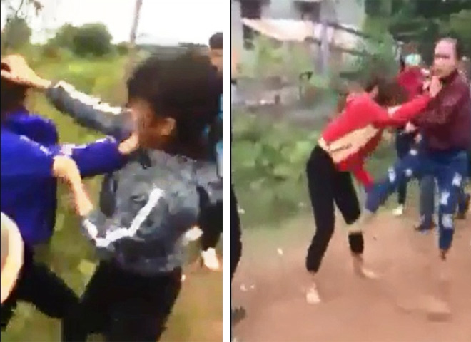 Nhóm nữ sinh đánh nhau “2 hiệp” và chỉ giải tán khi nghe nói câu này Nhóm nữ sinh đánh nhau “2 hiệp” và chỉ giải tán khi nghe nói câu này