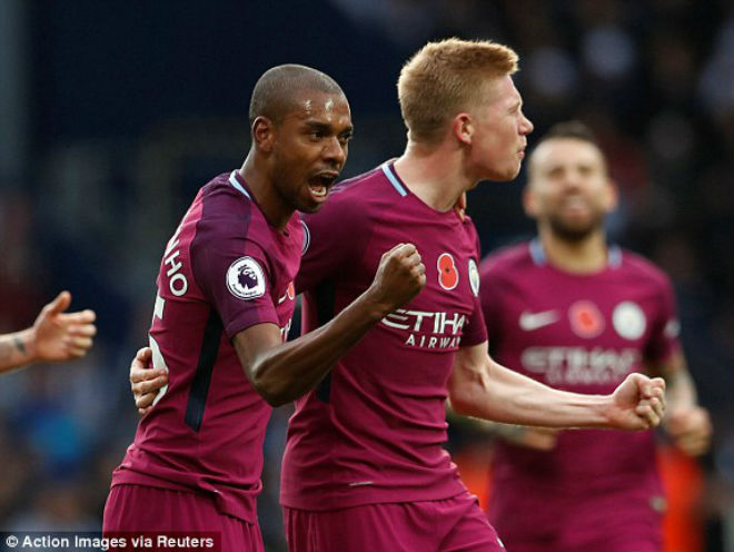 West Brom - Man City: Nghẹt thở đến tận phút bù giờ West Brom - Man City: Nghẹt thở đến tận phút bù giờ