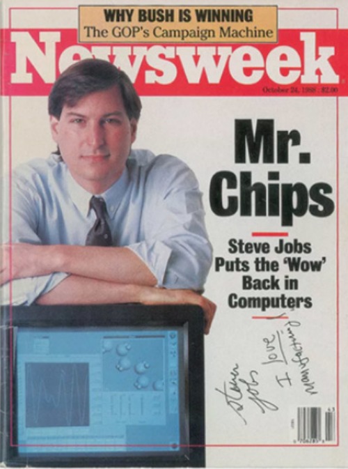 Cuốn tạp chí có chữ ký của Steve Jobs trị giá hơn 50 nghìn USD