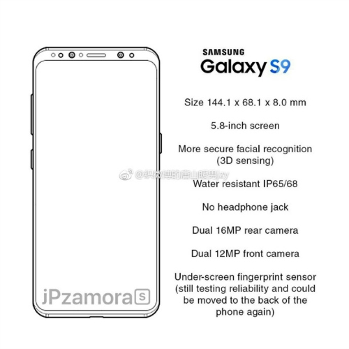 Samsung Galaxy S9 sẽ không còn giắc cắm tai nghe Samsung Galaxy S9 sẽ không còn giắc cắm tai nghe