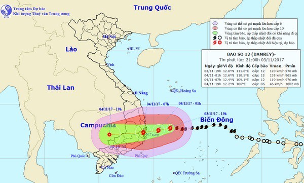 Bão số 12: Nhiều nơi cho học sinh nghỉ học đến hết bão - 1
