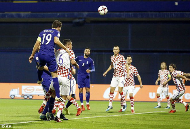 Croatia - Hy Lạp: SAO bự tỏa sáng, tưng bừng 5 bàn (play-off World Cup 2018) Croatia - Hy Lạp: SAO bự tỏa sáng, tưng bừng 5 bàn (play-off World Cup 2018)