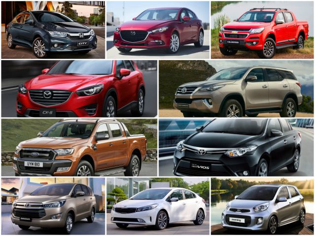 10 mẫu ô tô bán chạy nhất Việt Nam tháng 10/2017 10 mẫu ô tô bán chạy nhất Việt Nam tháng 10/2017