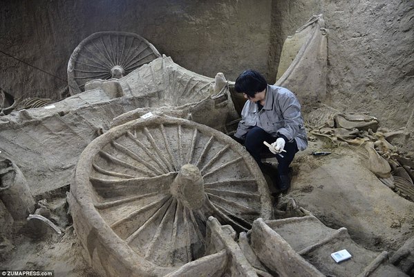 Mộ cổ 2.400 năm chứa dấu tích của giới quý tộc Trung Quốc - 1
