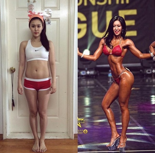 Búp bê cơ bắp Hàn Quốc khiến ối anh sợ vì thân hình tượng đồng - 5