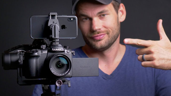 iPhone X so găng cùng Panasonic Lumix GH5 chế độ quay phim 4K iPhone X so găng cùng Panasonic Lumix GH5 chế độ quay phim 4K