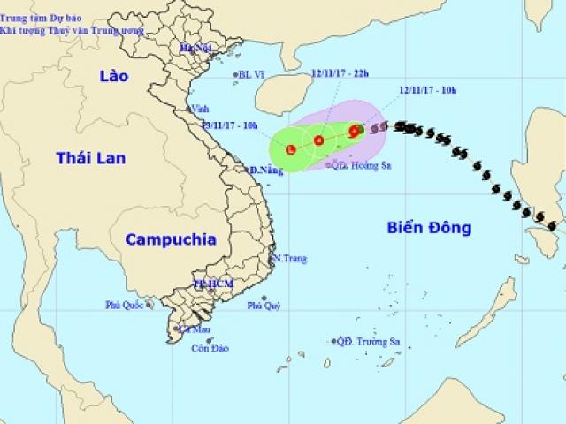 Bão số 13 đuối dần, khả năng tan ngay trên biển