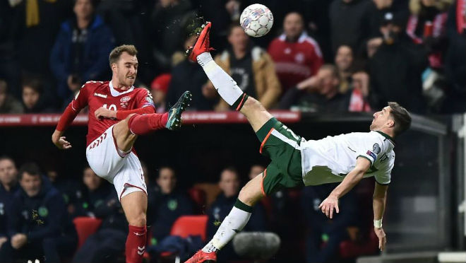 Đan Mạch – CH Ireland: “Người nhện” trổ tài, kịch hay gợi mở Đan Mạch – CH Ireland: “Người nhện” trổ tài, kịch hay gợi mở