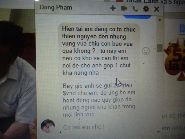 Nhà từ thiện bị lừa mất 49 triệu đồng tiền ủng hộ cho bà con vùng bão lũ - 3
