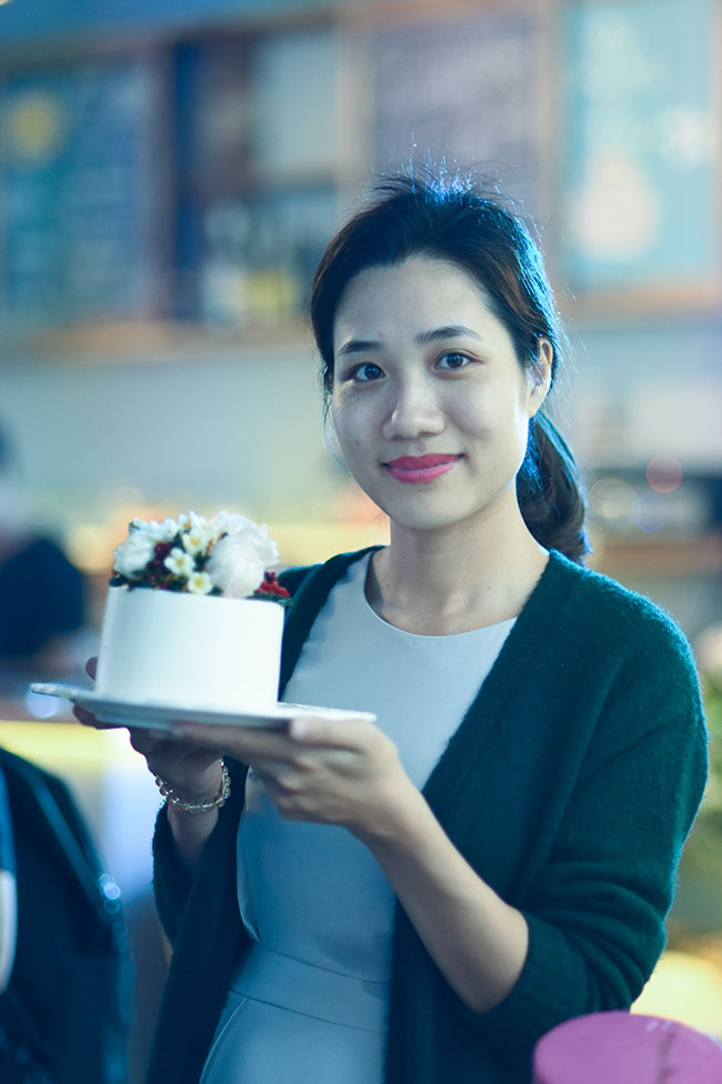 Bà mẹ 3 con bày cách làm bánh kem bơ Hàn Quốc đẹp như tranh - 3