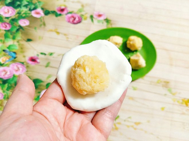 Tuyệt chiêu làm bánh dầy đậu xanh dẻo mềm, trắng ngần cho bữa sáng - 9