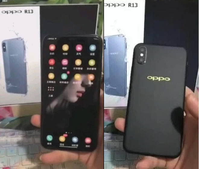 Oppo R13 lộ ảnh, đẹp không kém iPhone X