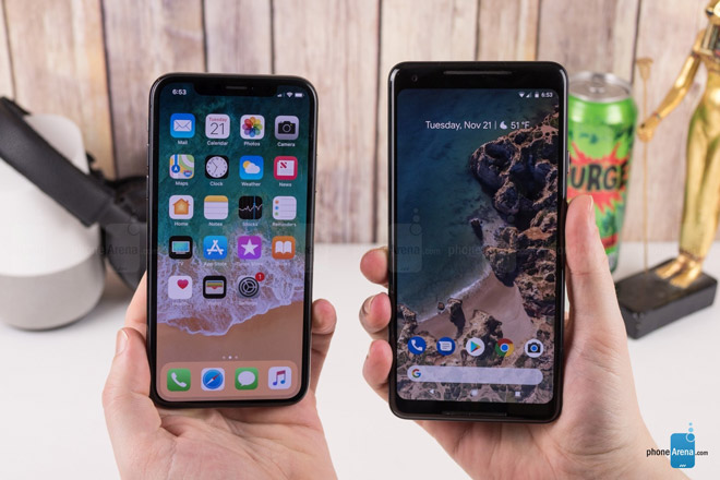 So sánh iPhone X và Pixel 2 XL: "Cửa nào cho Google"