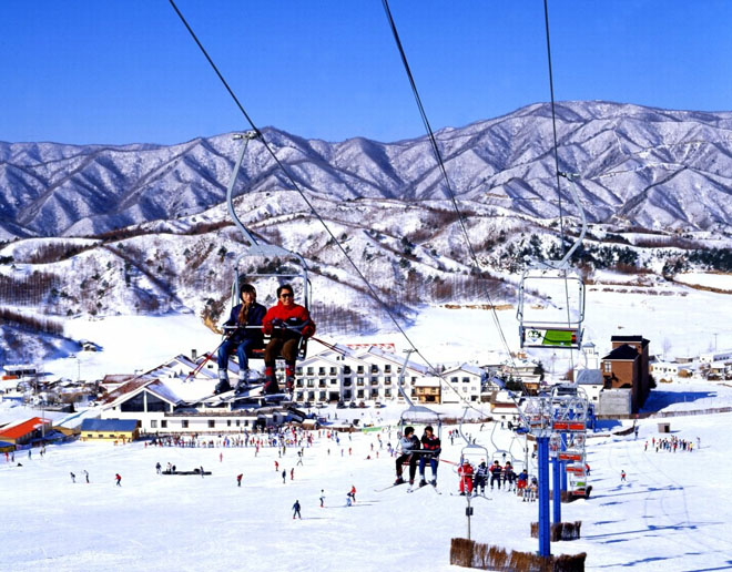 Thiên đường trượt tuyết ấn tượng tại Hàn Quốc - 1