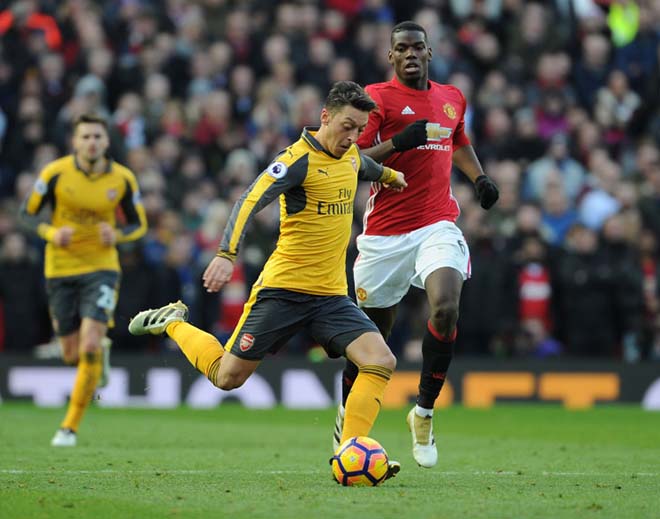 Thượng đỉnh Arsenal - MU: "Nội gián" Ozil & cuộc đào thoát lịch sử Thượng đỉnh Arsenal - MU: "Nội gián" Ozil & cuộc đào thoát lịch sử