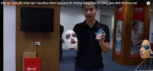 FaceID trên iPhone X tiếp tục bị "vạch mặt" bởi Bkav của Việt Nam FaceID trên iPhone X tiếp tục bị "vạch mặt" bởi Bkav của Việt Nam
