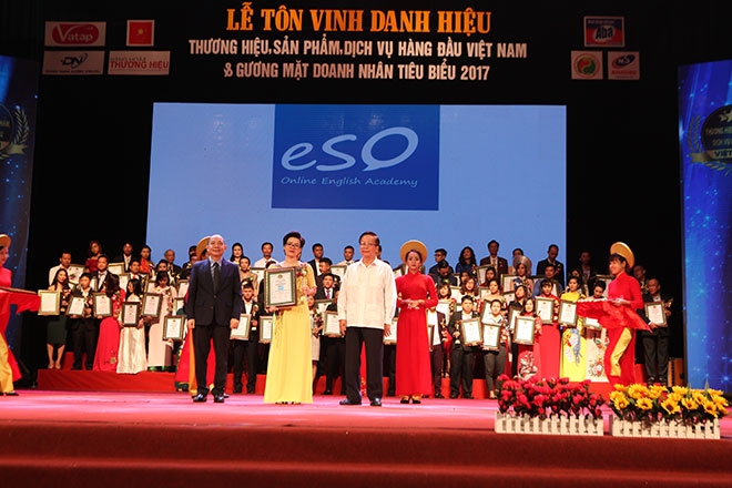 ESO vinh dự đạt top 100 thương hiệu sản phẩm dịch vụ hàng đầu Việt Nam. - 1