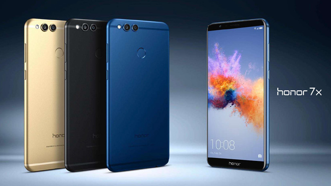 CHÍNH THỨC: Ra mắt Honor 7X giá rẻ, thiết kế đẹp