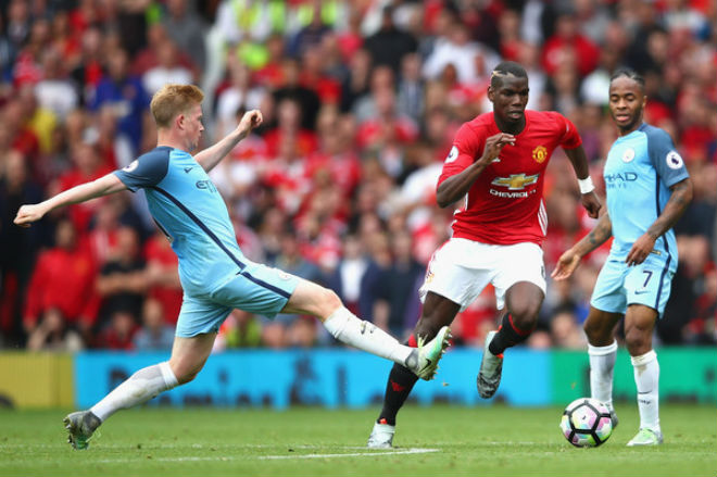 Man City thua thảm cúp C1: Pogba tuyên bố MU thắng derby - 2