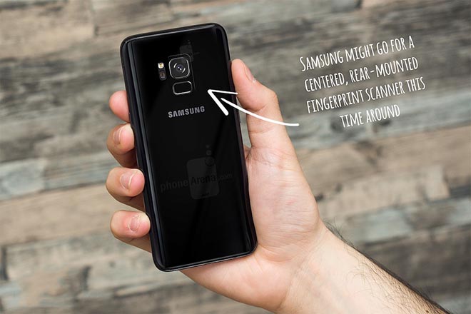 Ứng dụng Health mới cho thấy Galaxy S9 có vị trí máy quét vân tay mới Ứng dụng Health mới cho thấy Galaxy S9 có vị trí máy quét vân tay mới
