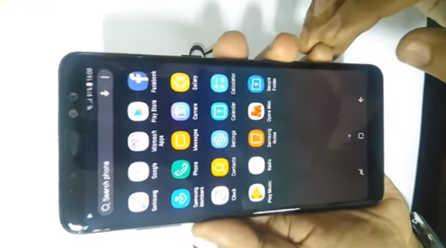 Video trên tay Galaxy A8 Plus (2018) rò rỉ, thiết kế cực đẹp