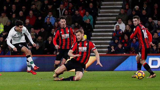 Bournemouth - Liverpool: Siêu sao lên đồng, chiến công quả cảm Bournemouth - Liverpool: Siêu sao lên đồng, chiến công quả cảm