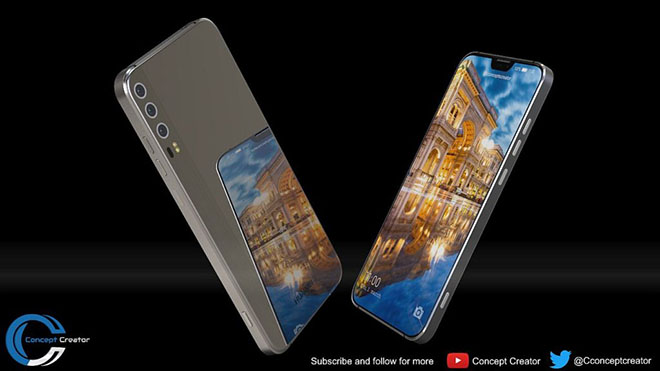 Ngắm concept Huawei P11 X với màn hình đẹp như iPhone X - 4